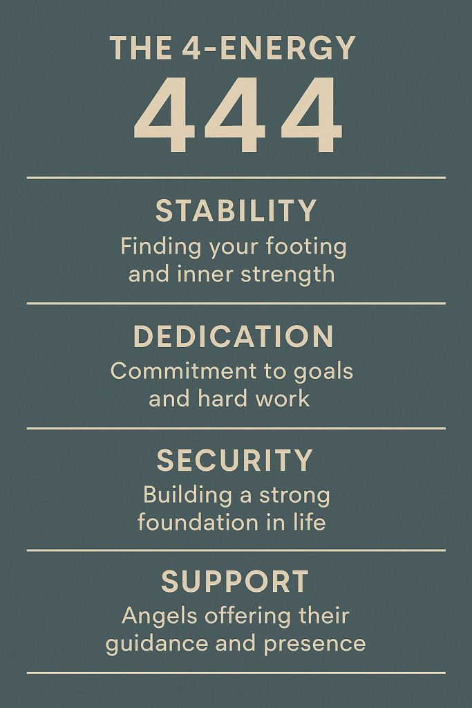 The 4-Energy of 444